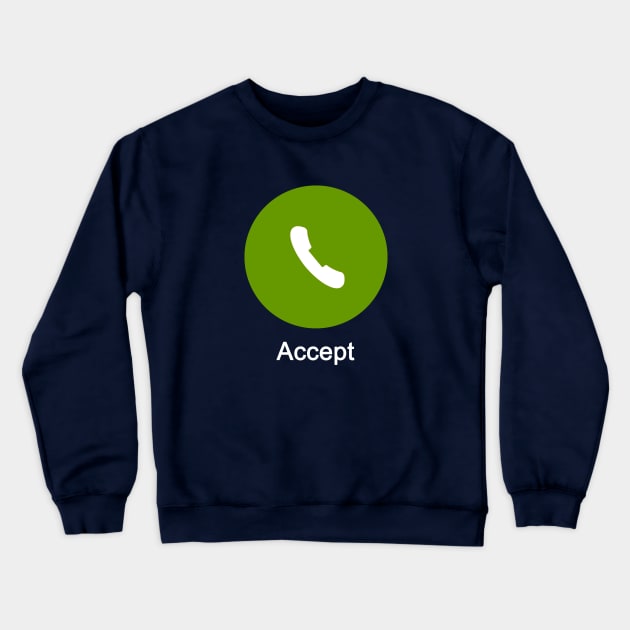 Accept Crewneck Sweatshirt by Vandalay Industries